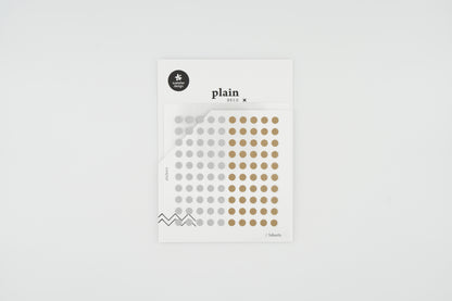 1640 Plain.36 Sticker Set