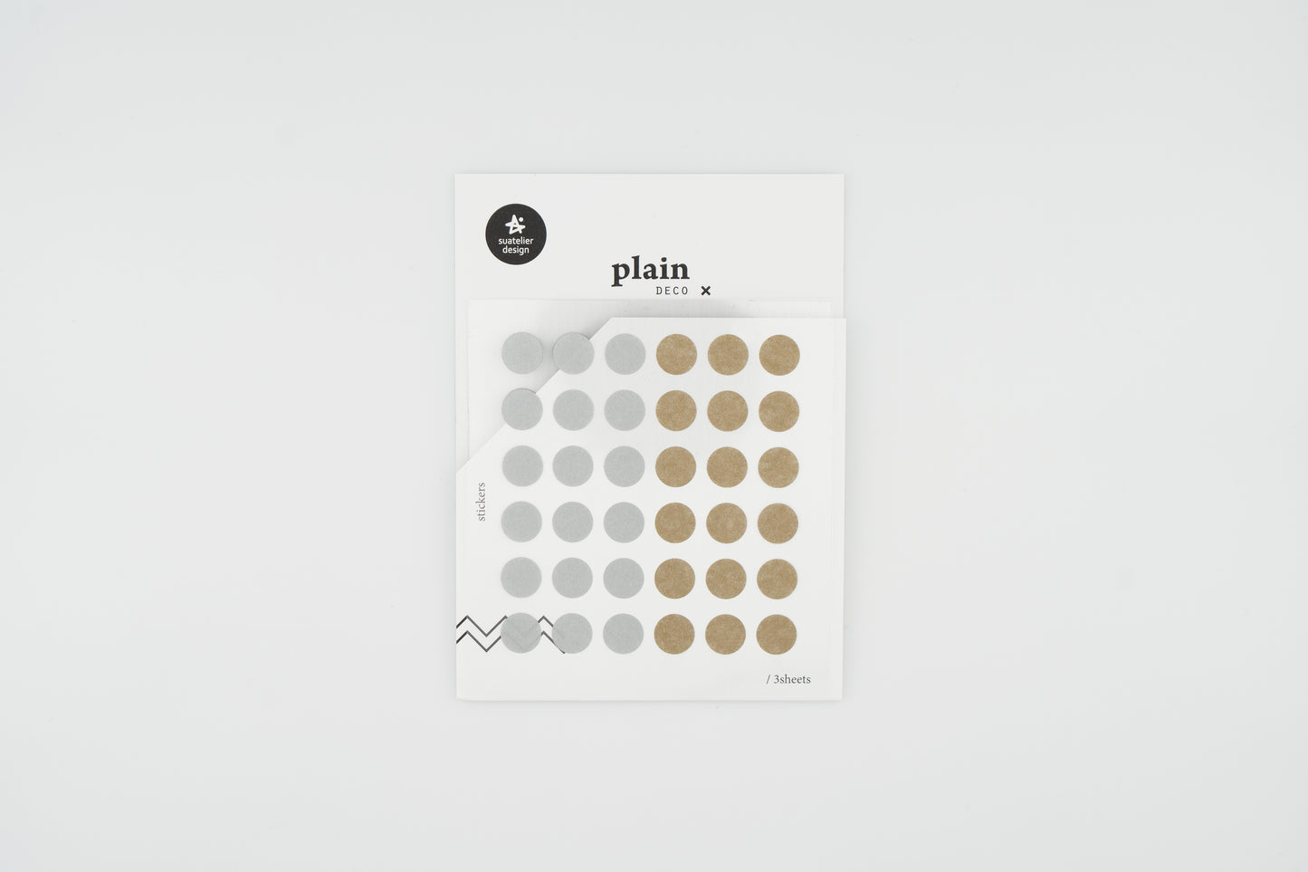 1641 Plain.37 Sticker Set