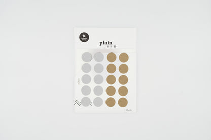 1642 Plain.38 Sticker Set