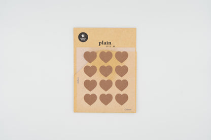 1643 Plain.39 Sticker Set