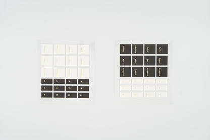 1648 Plain.44 Date Index Set
