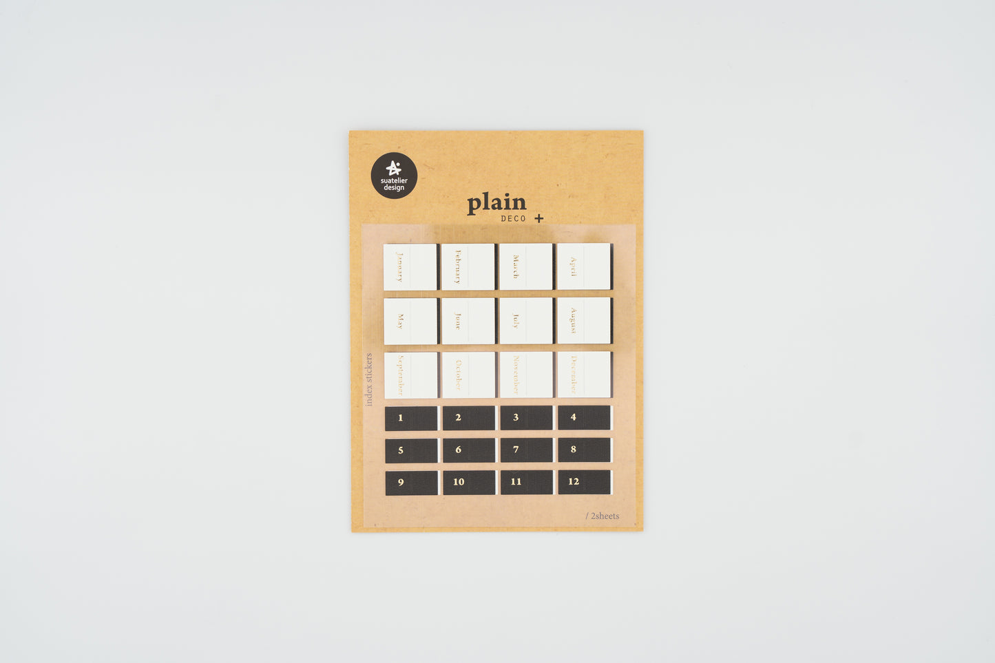 1648 Plain.44 Date Index Set