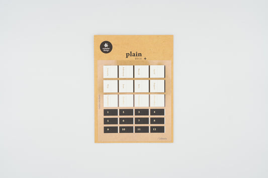 1648 Plain.44 Date Index Set