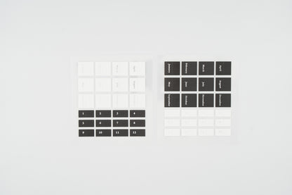 1649 Plain.45 Date Index Set