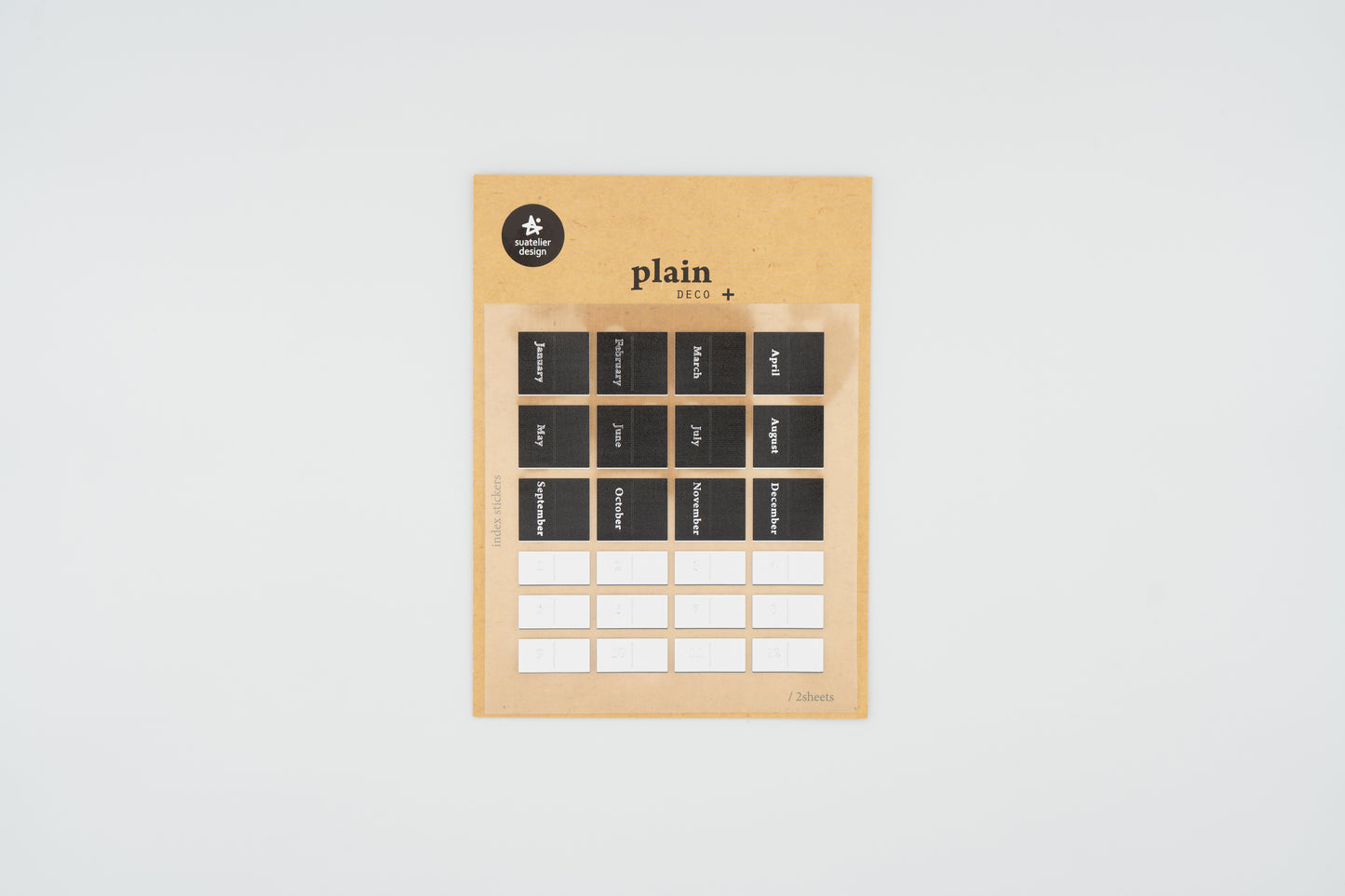 1649 Plain.45 Date Index Set