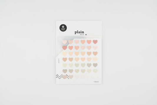 1656 Plain.52 Sticker Set