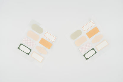 1663 Plain.59 Label Set
