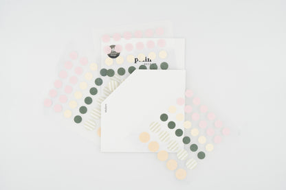 1674 Plain.70 Stickers Set
