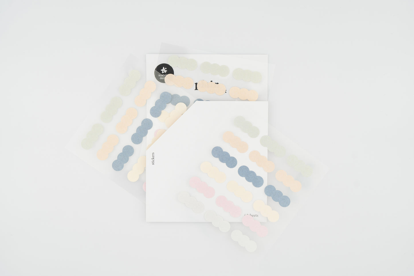 1675 Plain.71 Stickers Set
