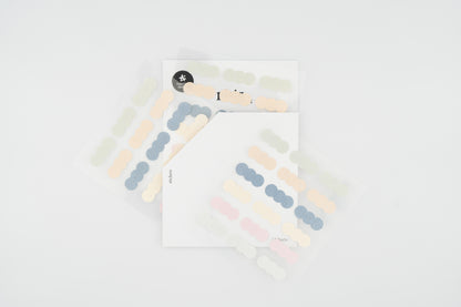 1675 Plain.71 Stickers Set