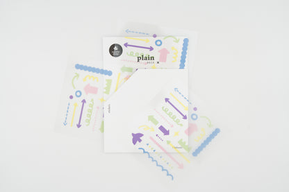 1677 Plain.73 Transparent Set