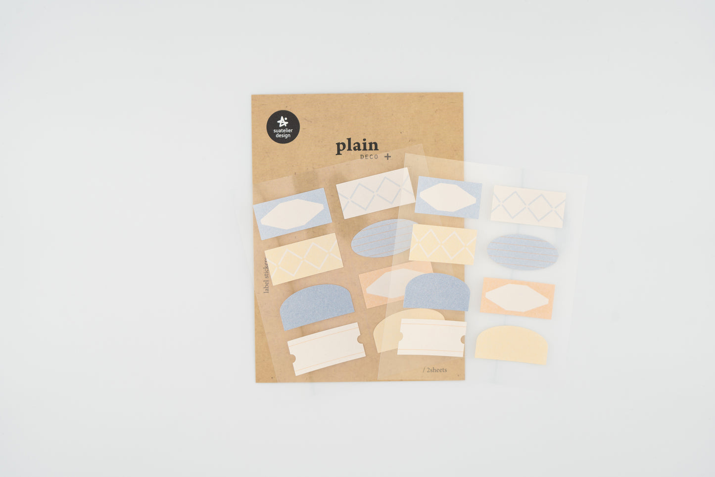 1678 Plain.74 Label Set