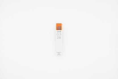 Uni Smudge-Proof Mechanical Pencil Lead 0.3mm 2B