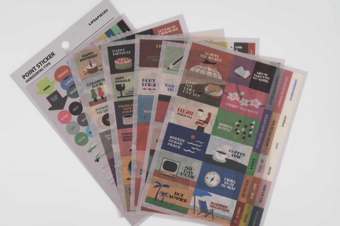 Life&Pieces Point Sticker Set