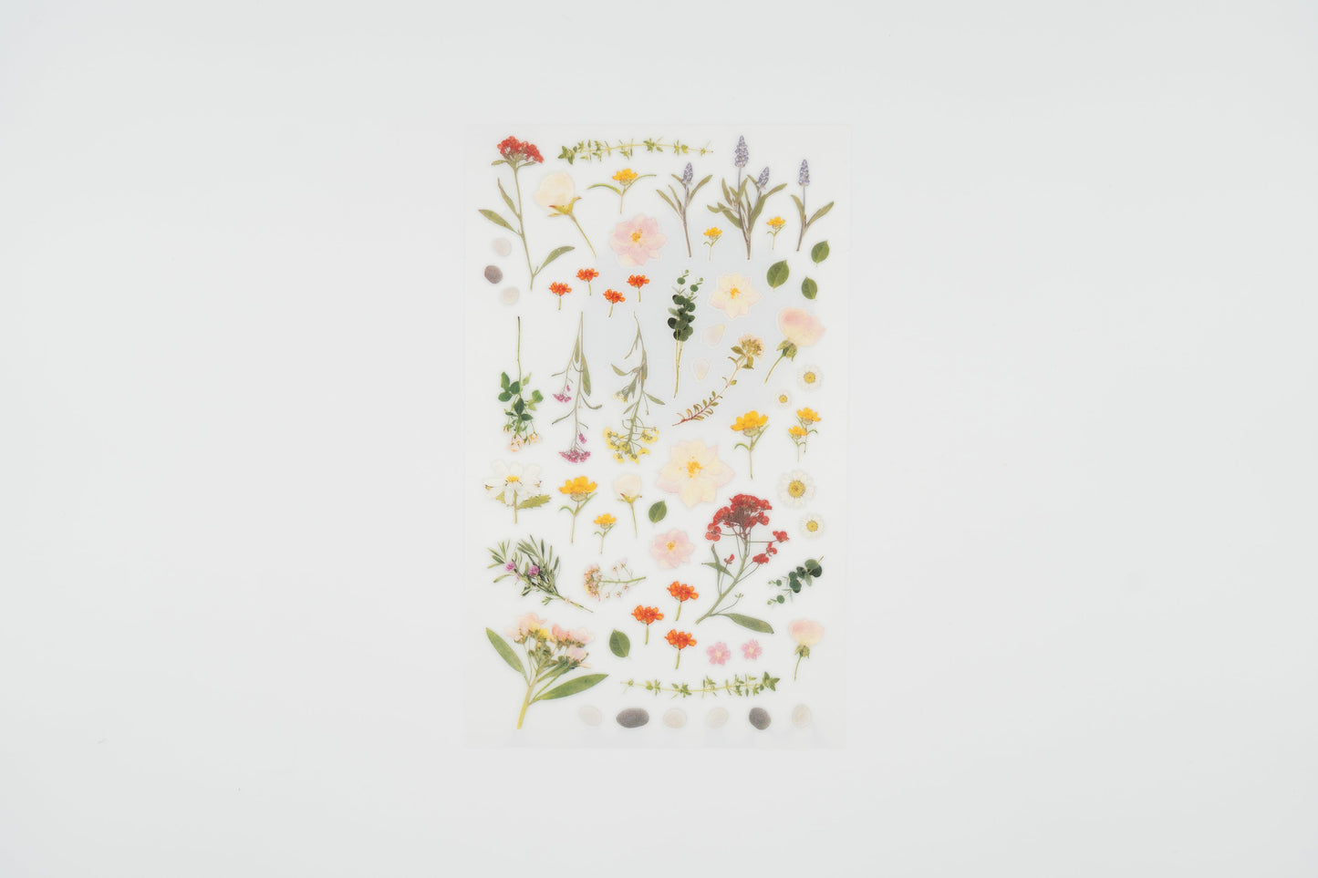 1089 Flower Letter Sticker Set