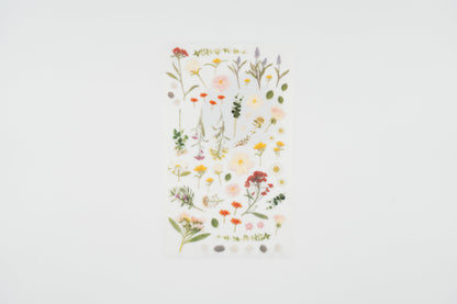 1089 Flower Letter Sticker Set