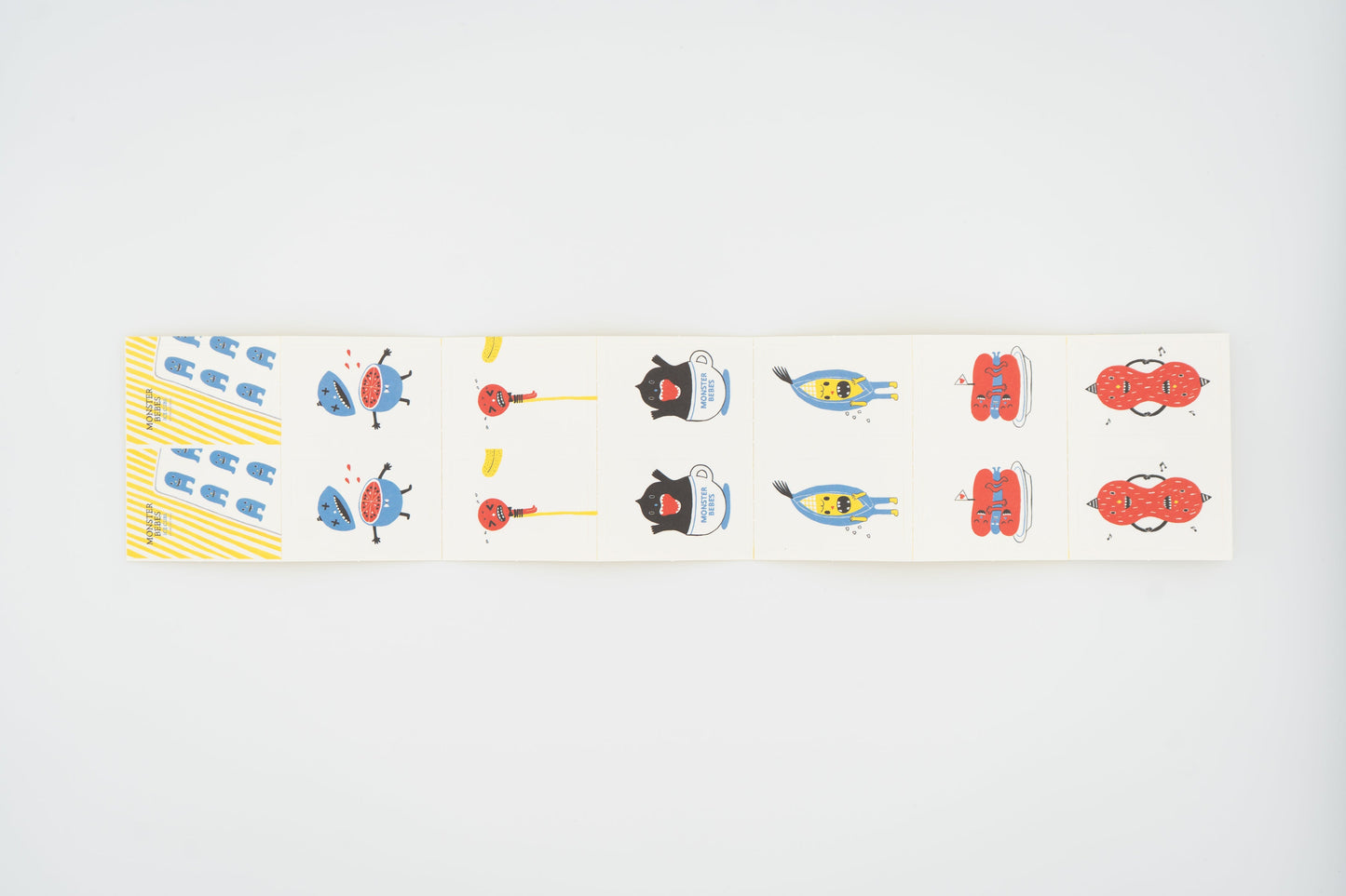 Mini Sticker Pack Monster