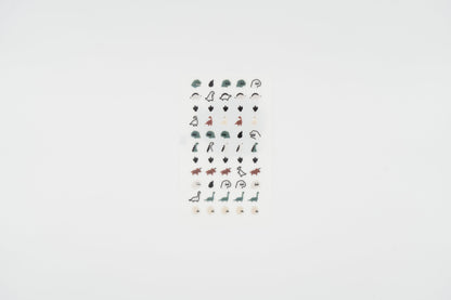 102 Dino.01 Stickers Set