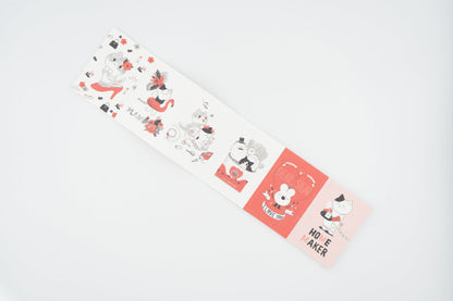 Label Sticker Pack Salmon