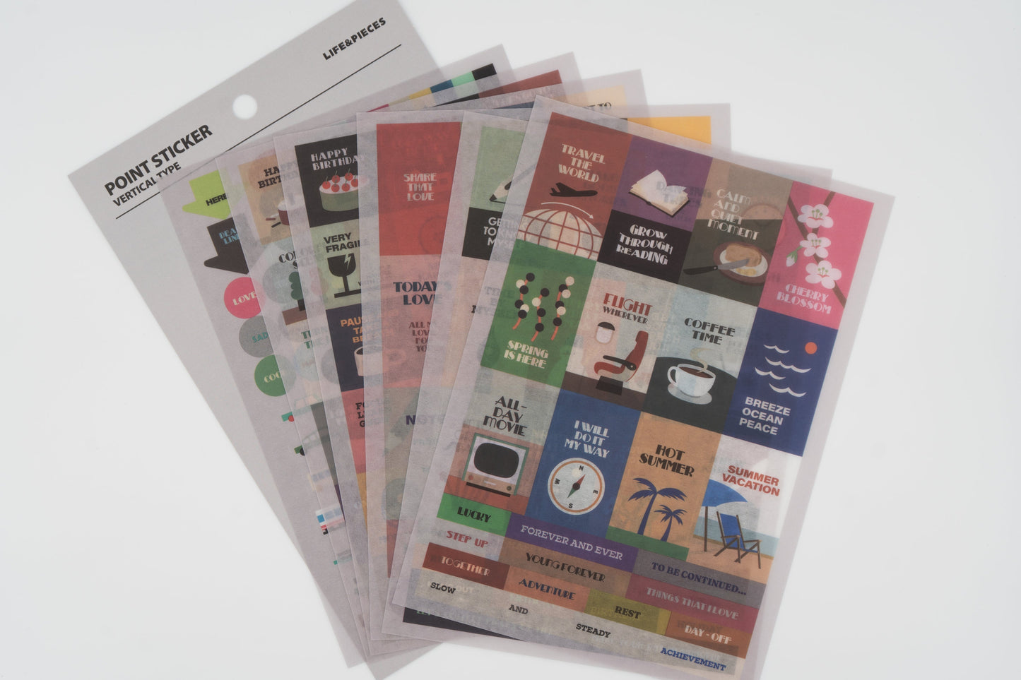 Life&Pieces Point Sticker Set