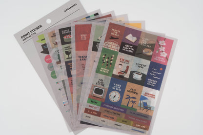 Life&Pieces Point Sticker Set