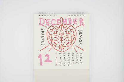2026 Little Things Two-Way Desk Calendar