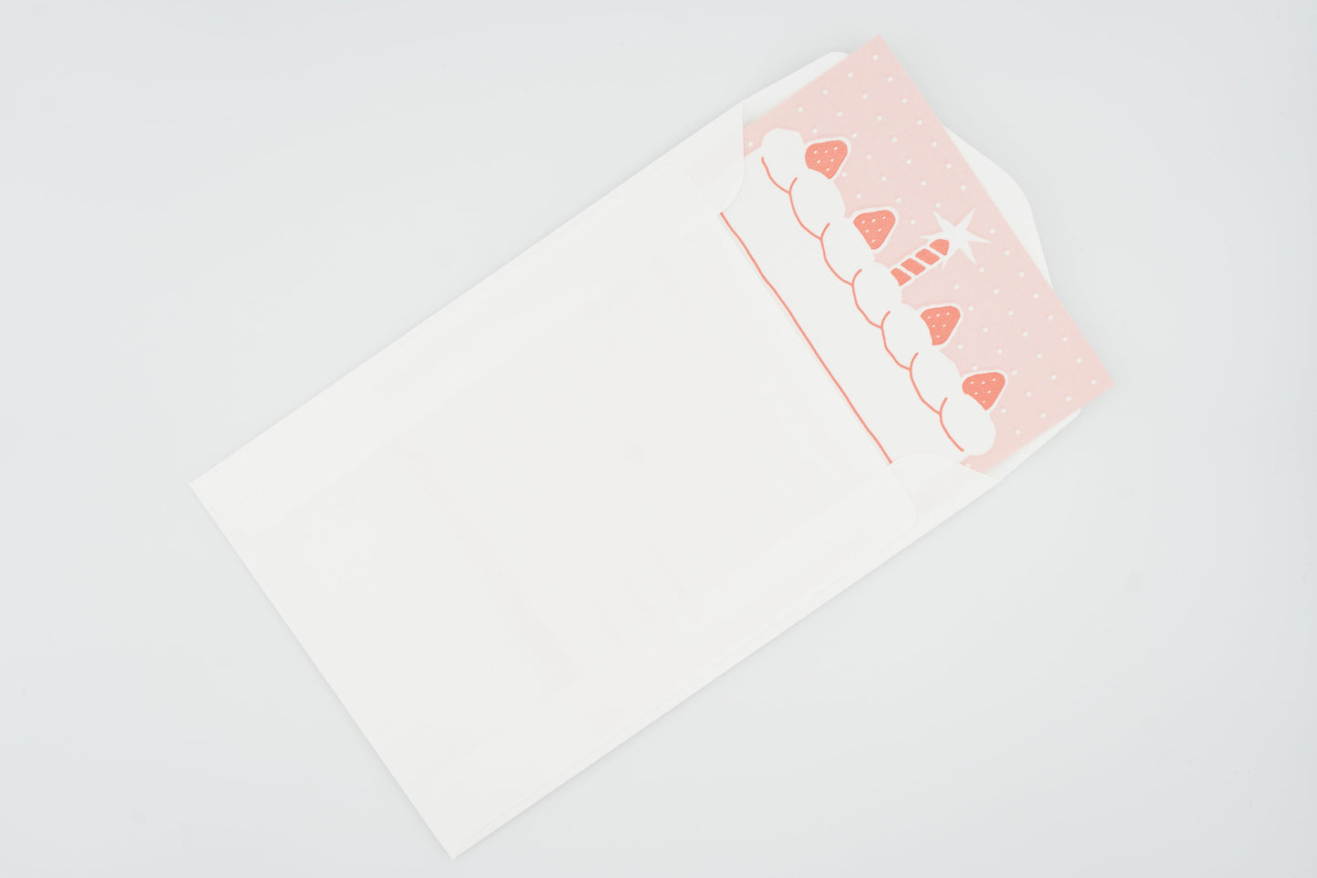 From The Heart Letter Press Message Card