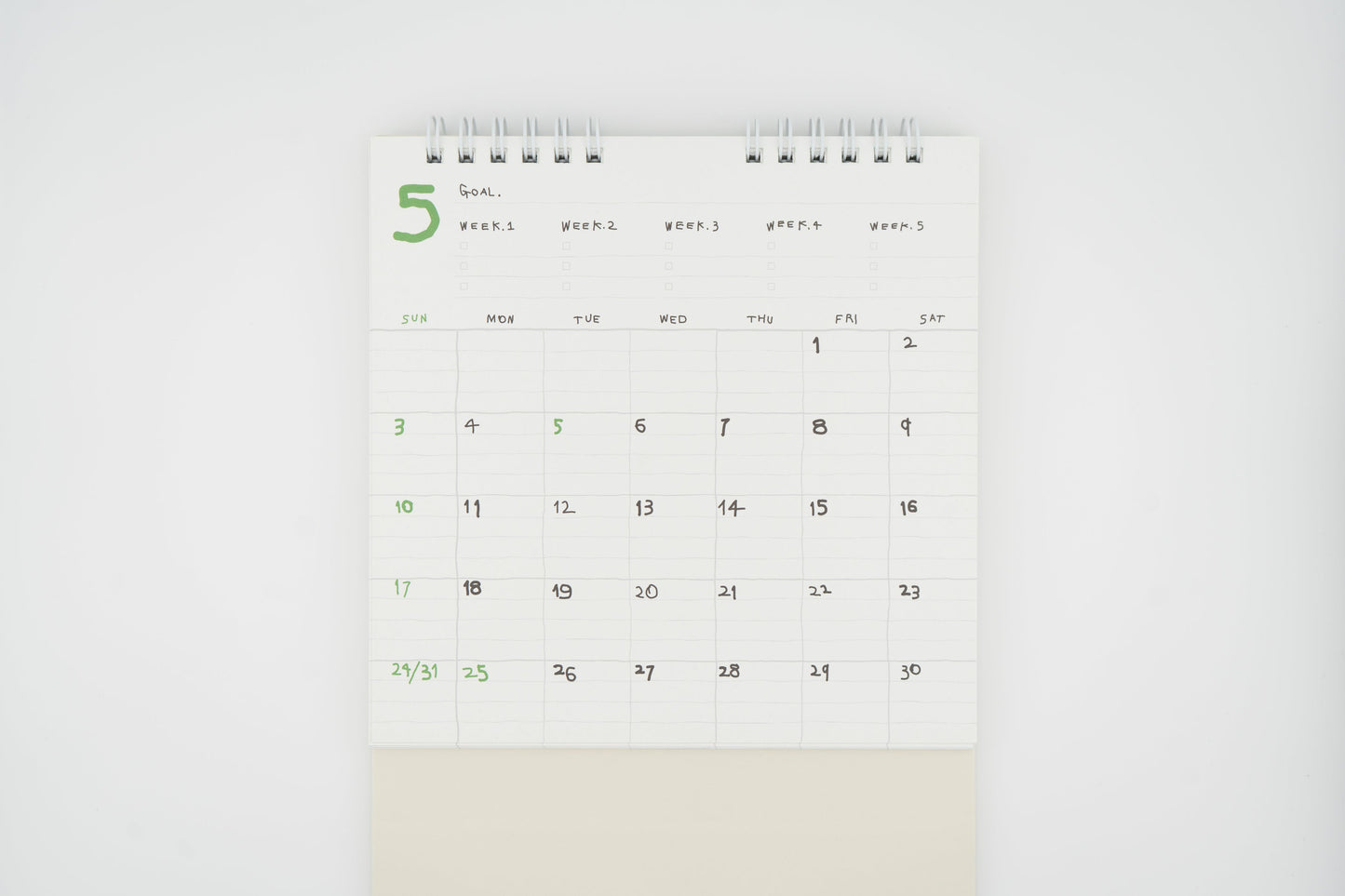 2026 Little Things Two-Way Desk Calendar