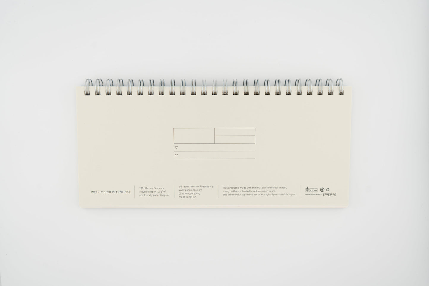 Weekly Desk Spring Planner (s)