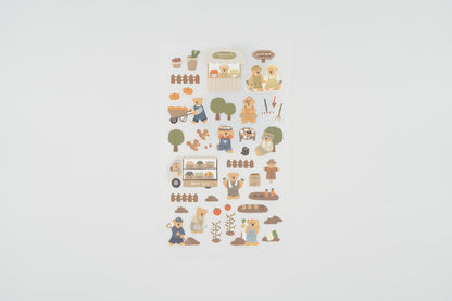 1137 Ggumi Farm Sticker Set