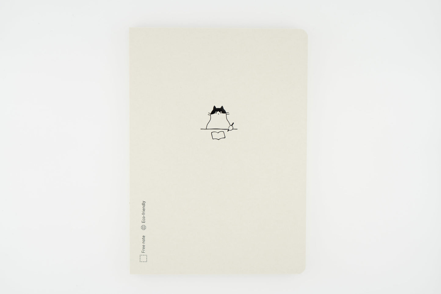 One Third Cat Note Plain