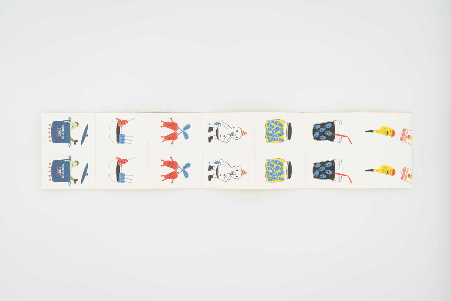 Mini Sticker Pack Monster