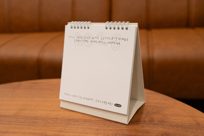 2026 Little Things Two-Way Desk Calendar