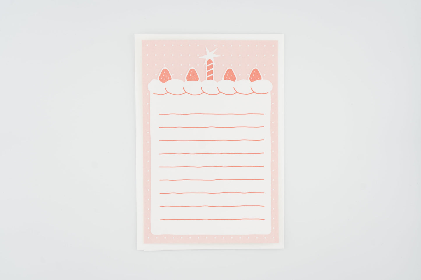 From The Heart Letter Press Message Card