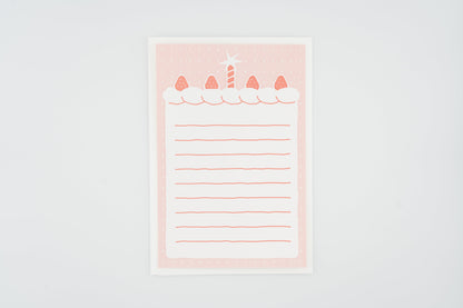 From The Heart Letter Press Message Card