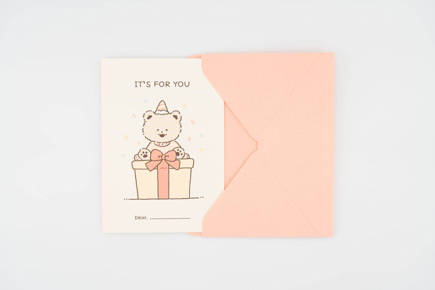 Bushishi Bear Message Card
