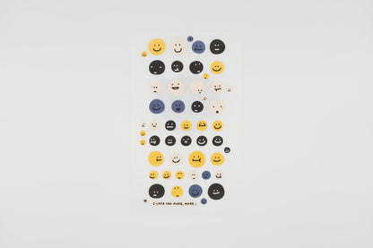 1076 Hu,Hu Sticker Set