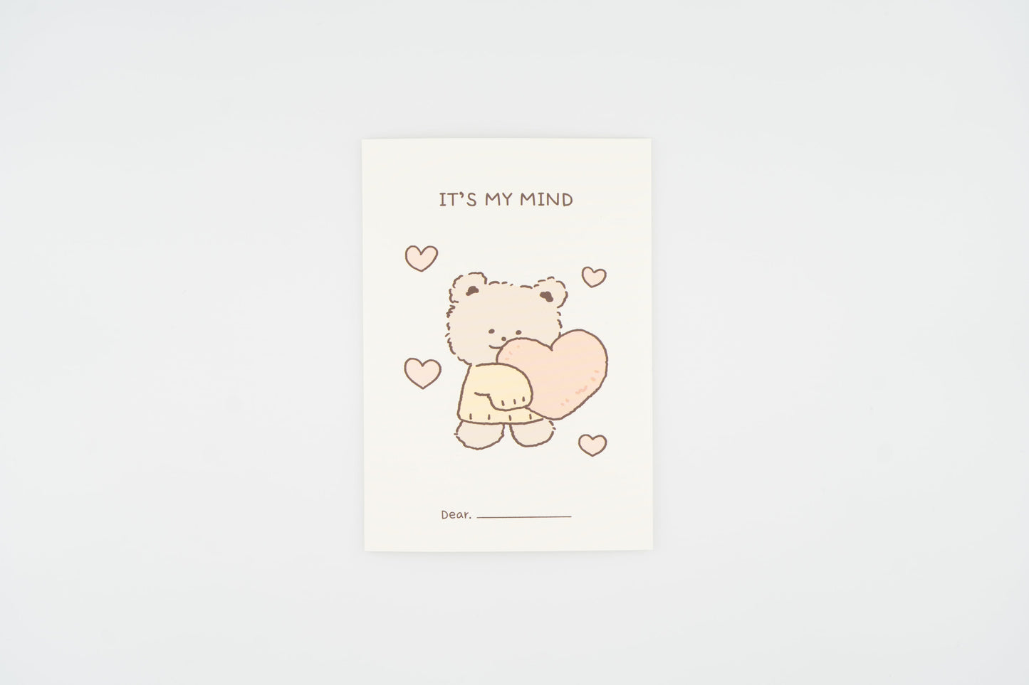 Bushishi Bear Message Card