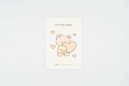 Bushishi Bear Message Card