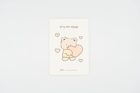 Bushishi Bear Message Card