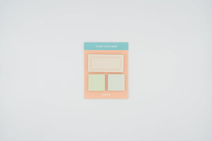 3 Point Sticky Memo