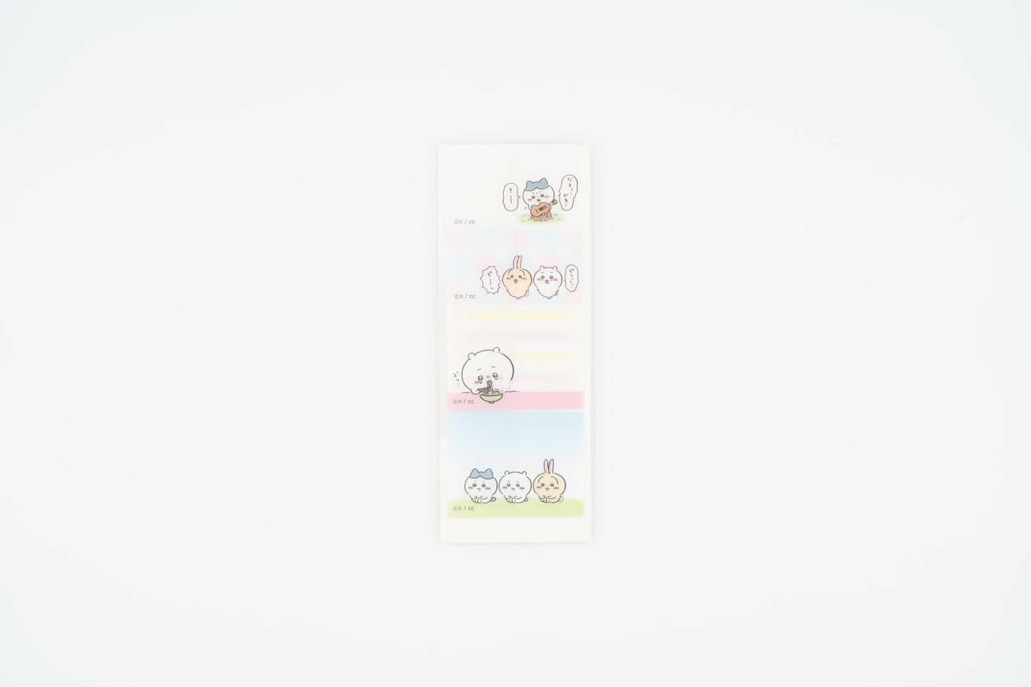 Chiikawa Schedule Memo Bubbles