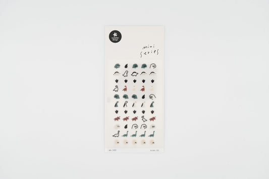 102 Dino.01 Stickers Set