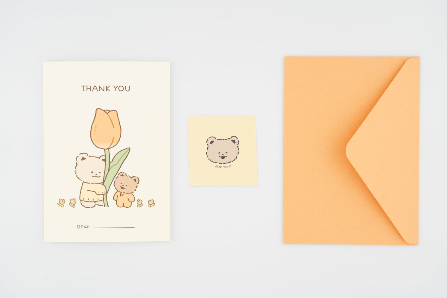 Bushishi Bear Message Card