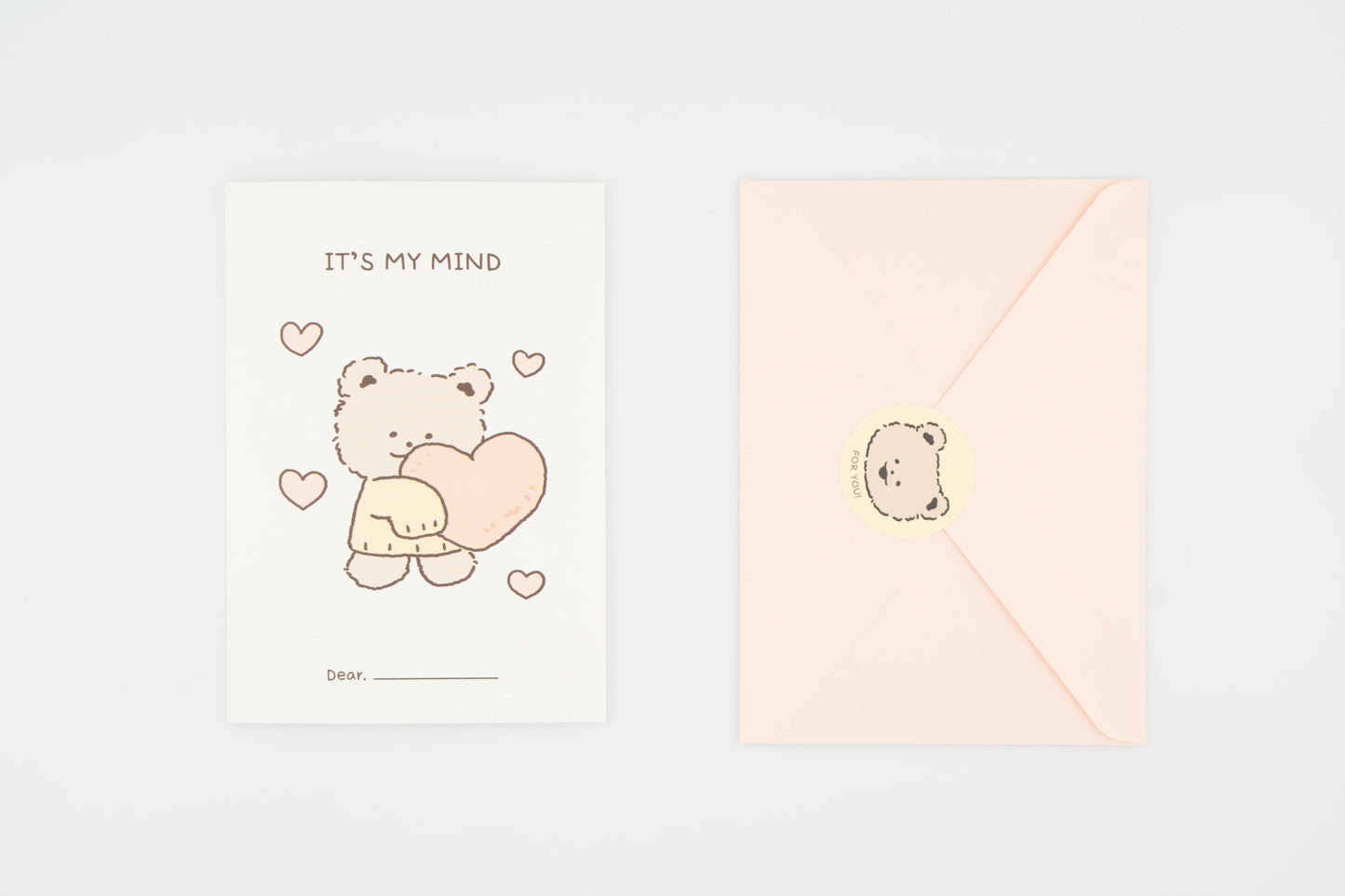 Bushishi Bear Message Card