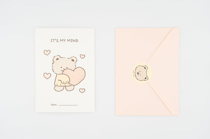 Bushishi Bear Message Card