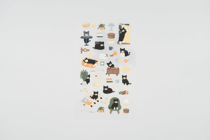 1139 Cat's Catch! Sticker Set