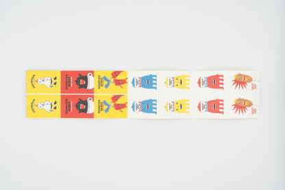 Mini Sticker Pack Monster
