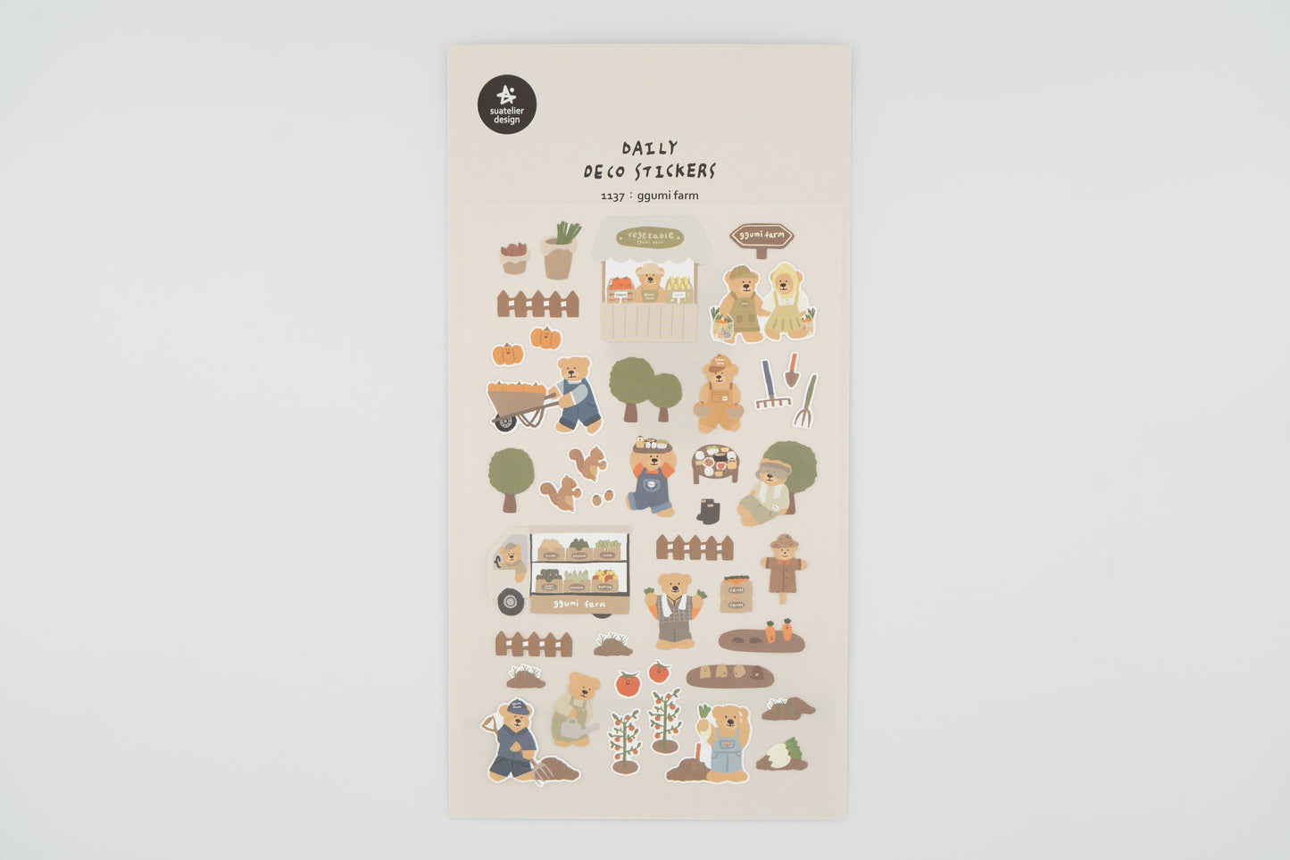 1137 Ggumi Farm Sticker Set