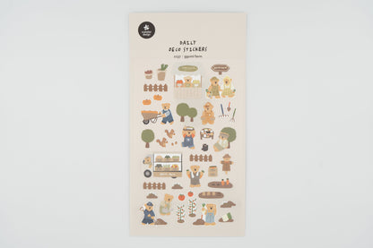 1137 Ggumi Farm Sticker Set